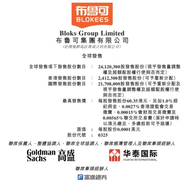 悦倍网 火爆！布鲁可公开发售获逾6000倍超额认购 多家机构“护航”IPO