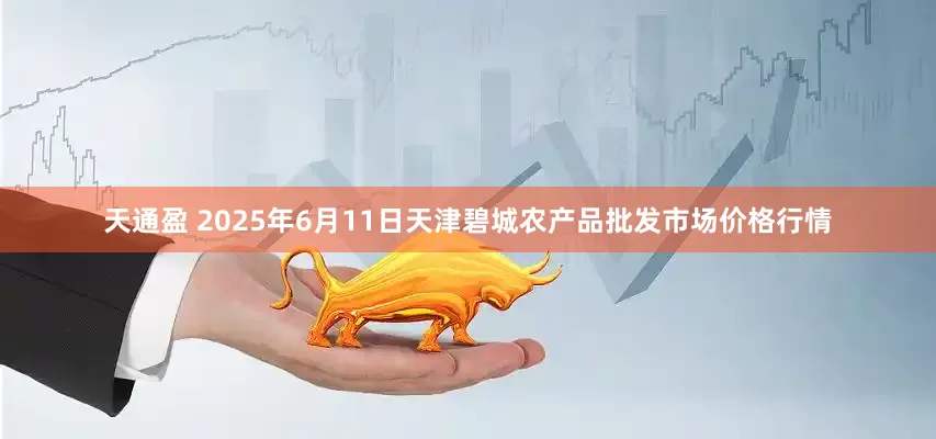 天通盈 2025年6月11日天津碧城农产品批发市场价格行情